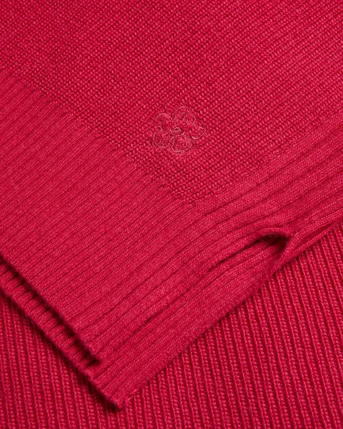 Pull Ted Baker Cashmere Blend Roll Neck Rose Femme | QNW-15723599